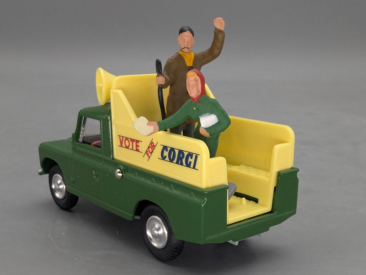 Modellautos 1:43 Corgi Toys 472 Land Rover Public Address Vehicle Replikat OVP