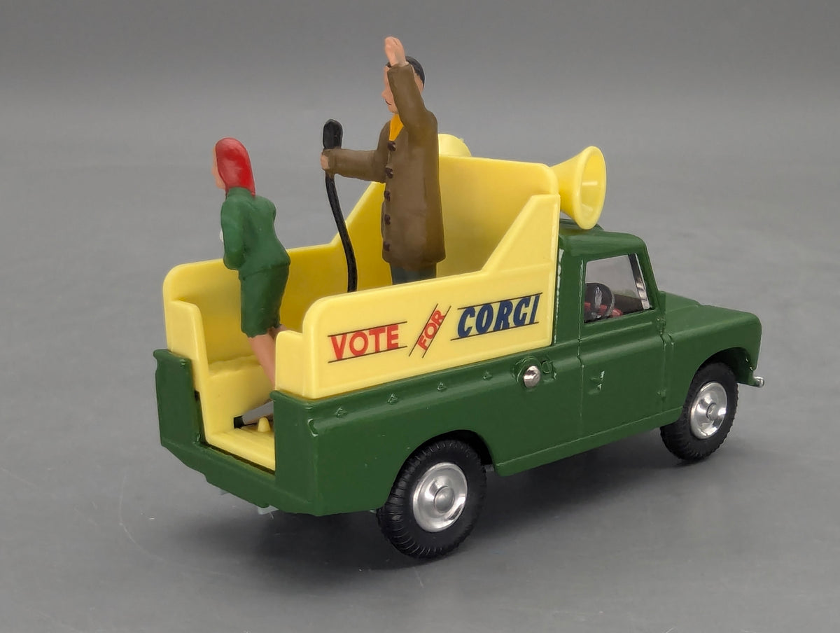 Modellautos 1:43 Corgi Toys 472 Land Rover Public Address Vehicle Replikat OVP