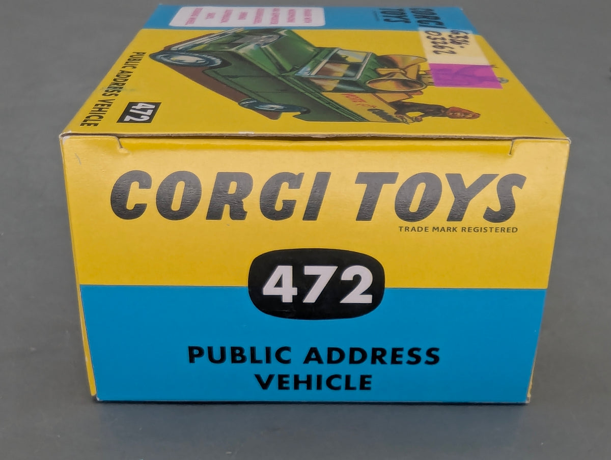 Modellautos 1:43 Corgi Toys 472 Land Rover Public Address Vehicle Replikat OVP