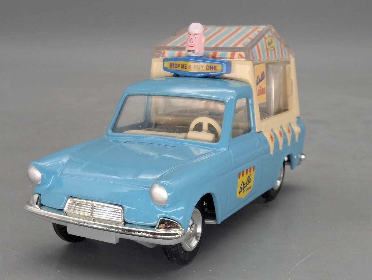 Modellautos 1:43 Corgi Toys Wall's Ford Thames mit Musik Replikat Zertifikat OVP