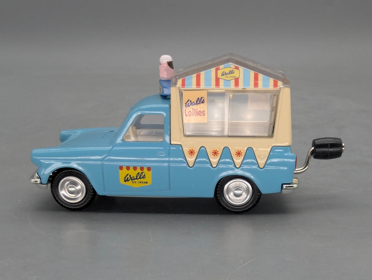 Modellautos 1:43 Corgi Toys Wall's Ford Thames mit Musik Replikat Zertifikat OVP
