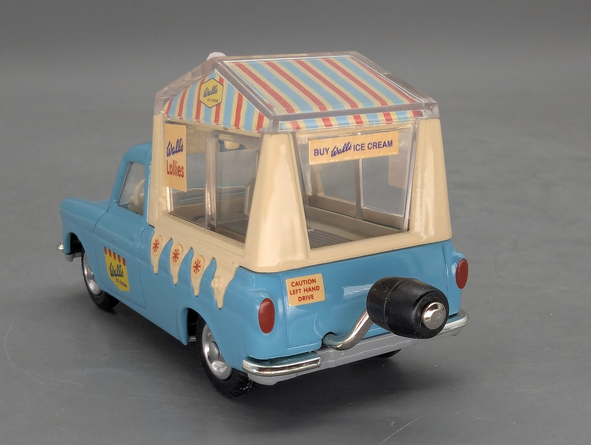 Modellautos 1:43 Corgi Toys Wall's Ford Thames mit Musik Replikat Zertifikat OVP