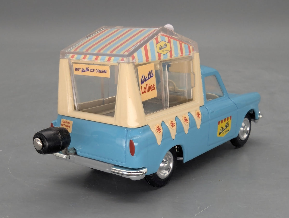 Modellautos 1:43 Corgi Toys Wall's Ford Thames mit Musik Replikat Zertifikat OVP