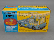 Modellautos 1:43 Corgi Toys Wall's Ford Thames mit Musik Replikat Zertifikat OVP