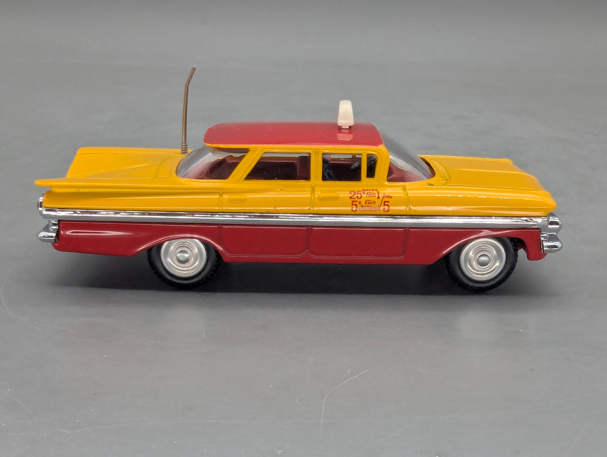 Modellautos 1:43 Corgi Toys 480 Chevrolet Taxi Cab Replikat Zertifikat OVP