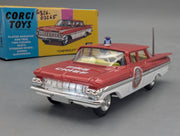 Modellautos 1:43 Corgi Toys Chevrolet Fire Chief Replikat Zertifikat OVP