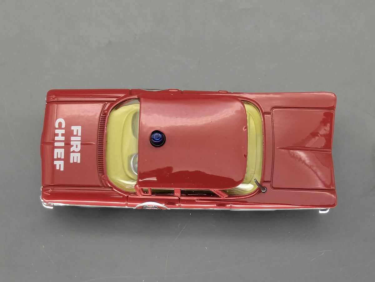 Modellautos 1:43 Corgi Toys Chevrolet Fire Chief Replikat Zertifikat OVP