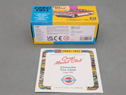 Modellautos 1:43 Corgi Toys Chevrolet Fire Chief Replikat Zertifikat OVP
