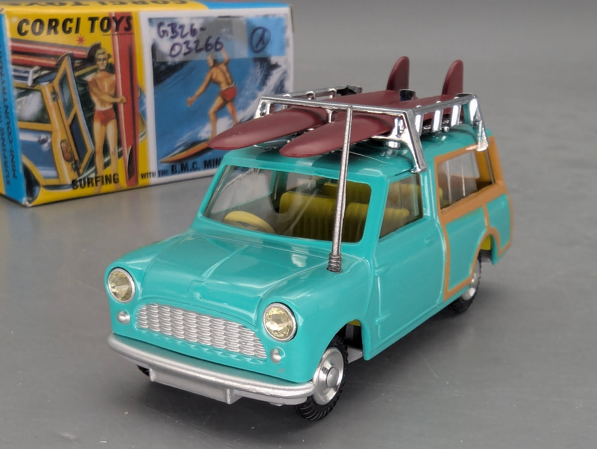 Modellautos 1:43 Corgi Toys 485 BMC Mini Countryman Surf Replikat Zertifikat OVP