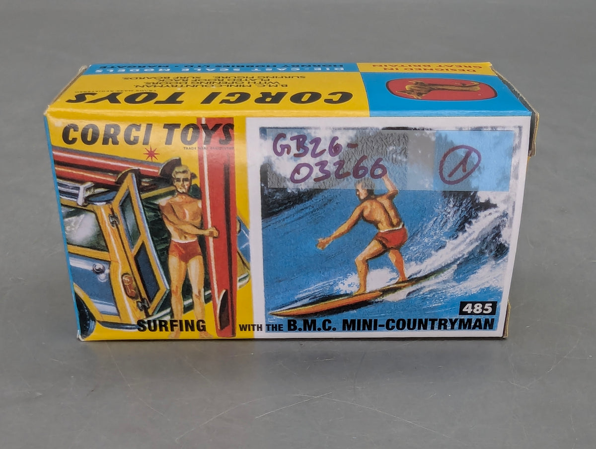 Modellautos 1:43 Corgi Toys 485 BMC Mini Countryman Surf Replikat Zertifikat OVP