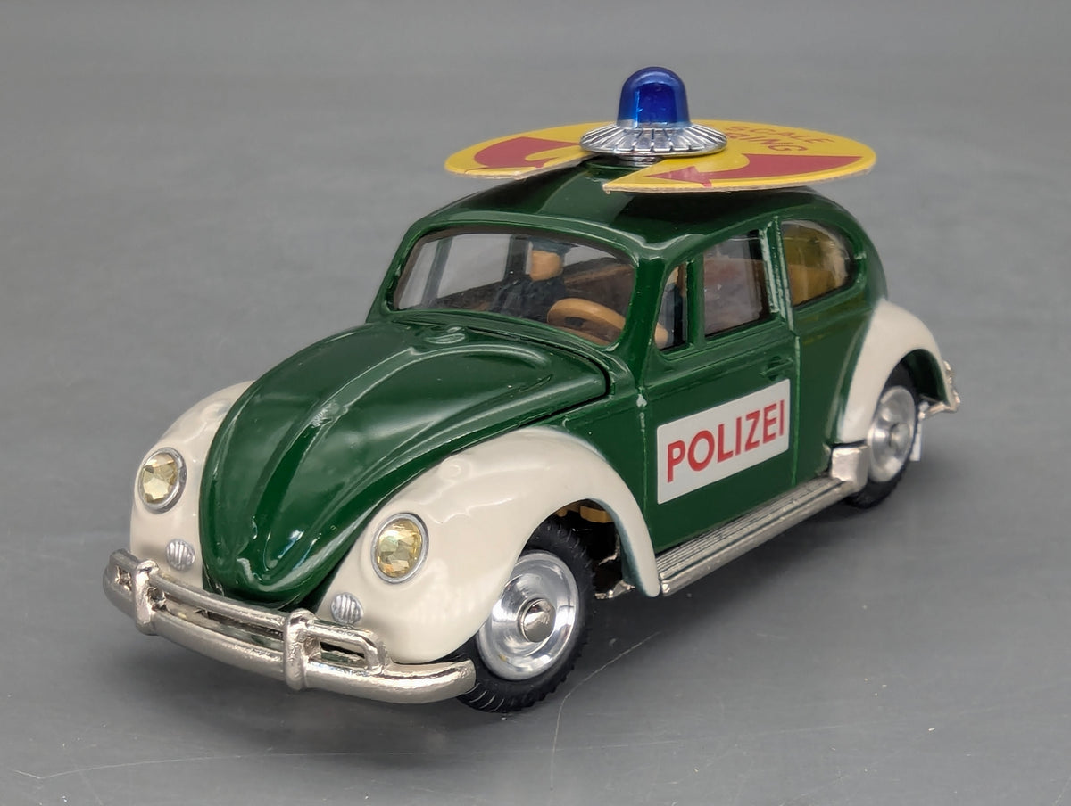 Modellautos 1:43 Corgi Toys 492 VW Käfer 1200 Polizei Replikat Zertifikat OVP