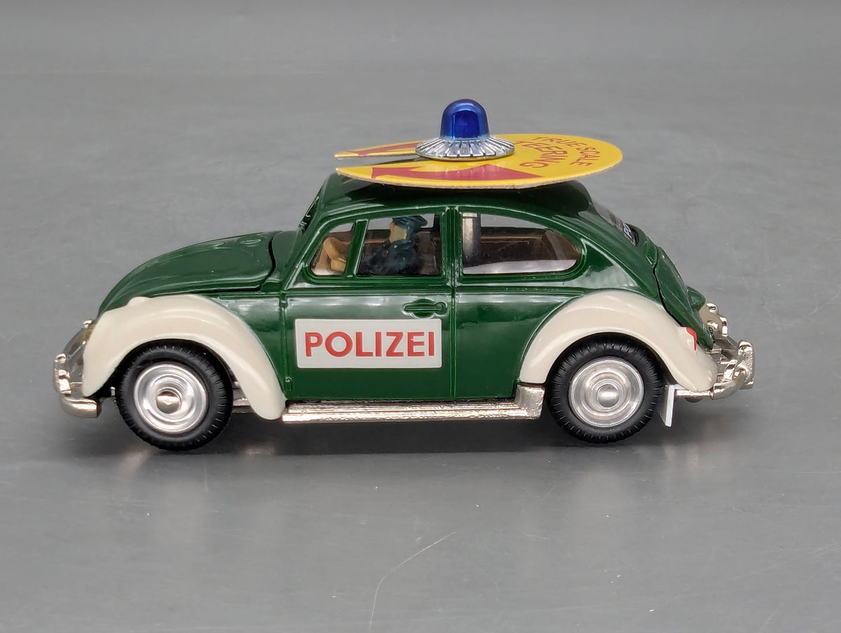 Modellautos 1:43 Corgi Toys 492 VW Käfer 1200 Polizei Replikat Zertifikat OVP
