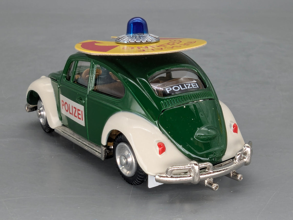 Modellautos 1:43 Corgi Toys 492 VW Käfer 1200 Polizei Replikat Zertifikat OVP
