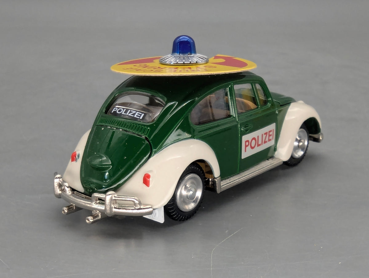 Modellautos 1:43 Corgi Toys 492 VW Käfer 1200 Polizei Replikat Zertifikat OVP