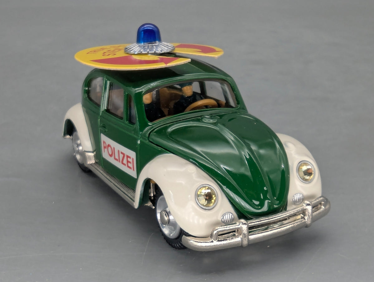 Modellautos 1:43 Corgi Toys 492 VW Käfer 1200 Polizei Replikat Zertifikat OVP