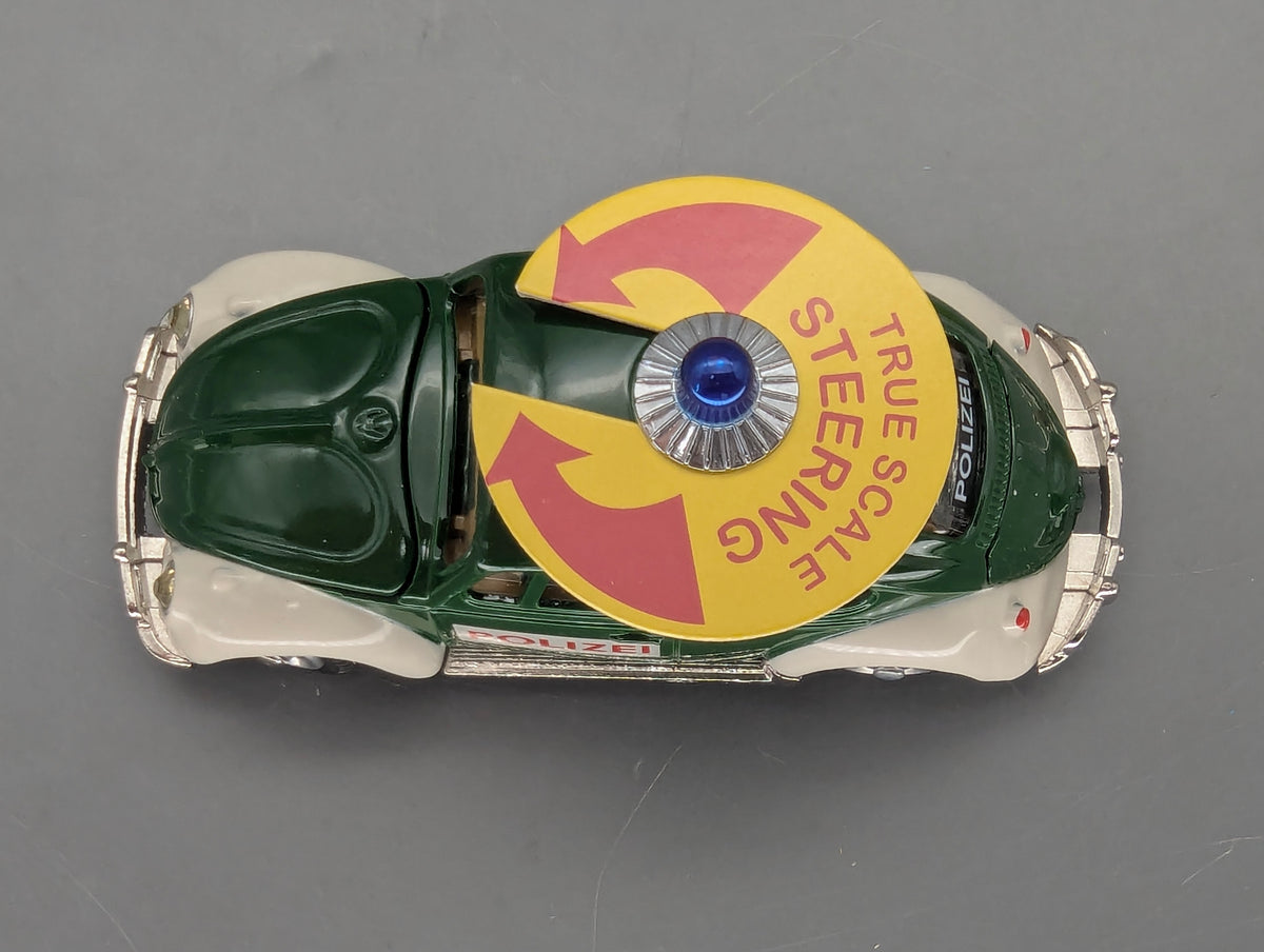 Modellautos 1:43 Corgi Toys 492 VW Käfer 1200 Polizei Replikat Zertifikat OVP
