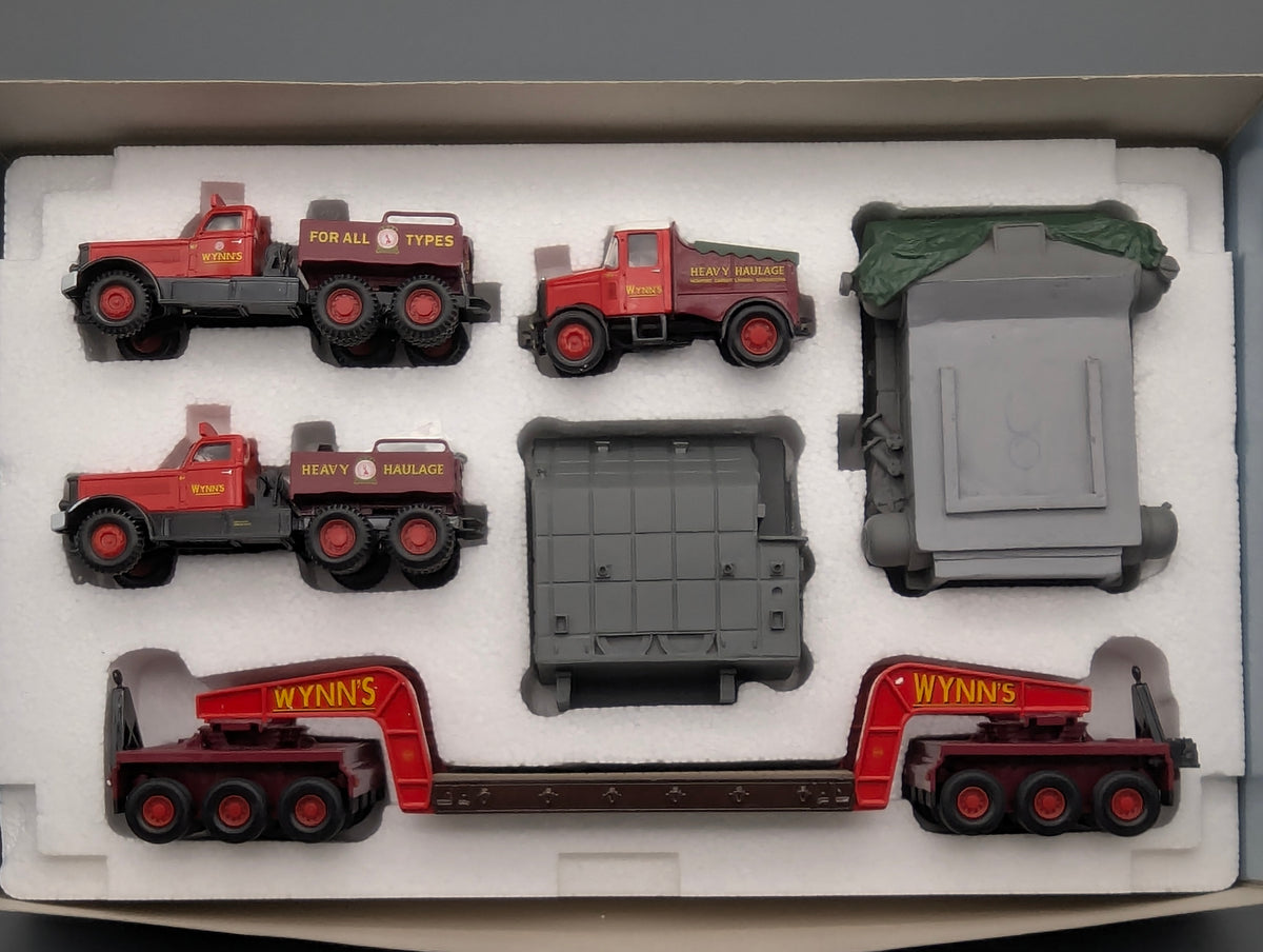 LKW Modell 1:50 Corgi Classics 31009 WYNNS 24 Wheel Girder Trailer Load mit OVP