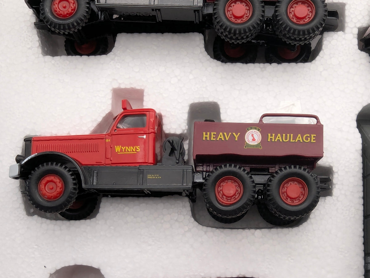 LKW Modell 1:50 Corgi Classics 31009 WYNNS 24 Wheel Girder Trailer Load mit OVP
