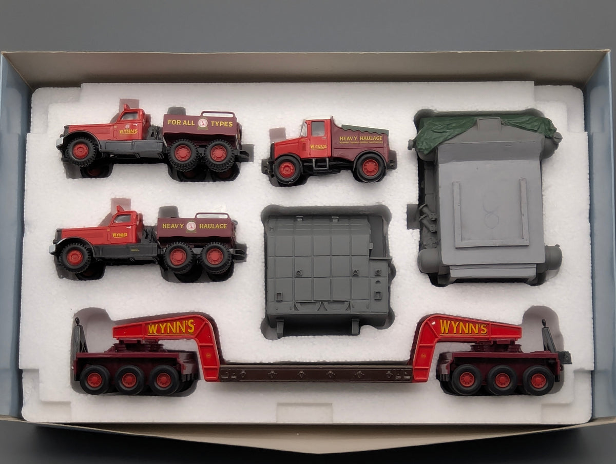 LKW Modell 1:50 Corgi Classics 31009 WYNNS 24 Wheel Girder Trailer Load mit OVP