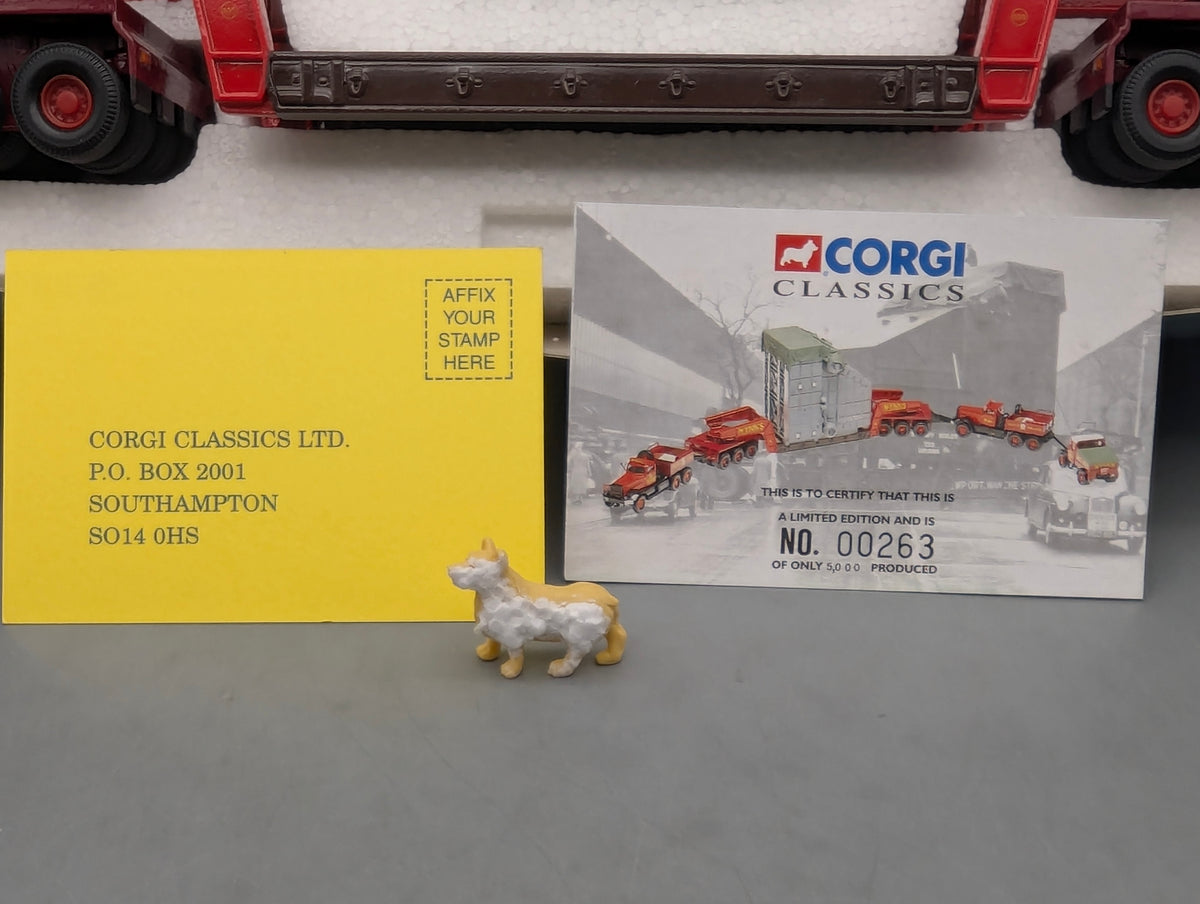 LKW Modell 1:50 Corgi Classics 31009 WYNNS 24 Wheel Girder Trailer Load mit OVP