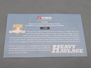 LKW Modell 1:50 Corgi Classics 31009 WYNNS 24 Wheel Girder Trailer Load mit OVP