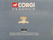 LKW Modell 1:50 Corgi Classics 31009 WYNNS 24 Wheel Girder Trailer Load mit OVP