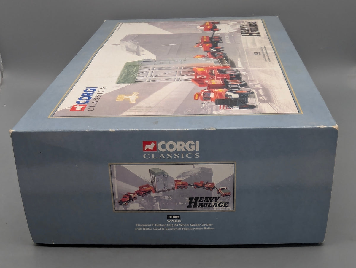 LKW Modell 1:50 Corgi Classics 31009 WYNNS 24 Wheel Girder Trailer Load mit OVP