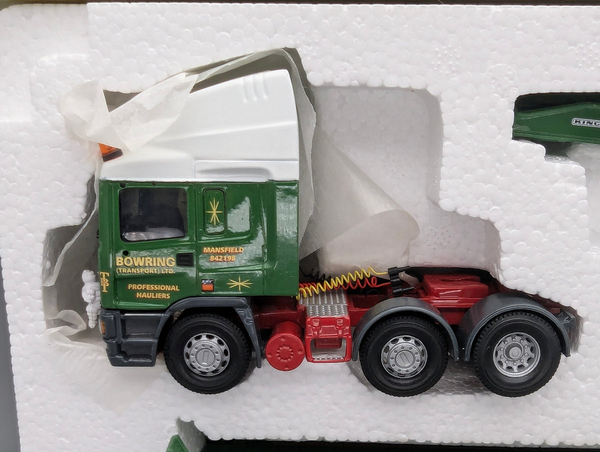 LKW Modell 1:50 Corgi Classics CC11909 ERF EC Low Loader & Steel Load mit OVP