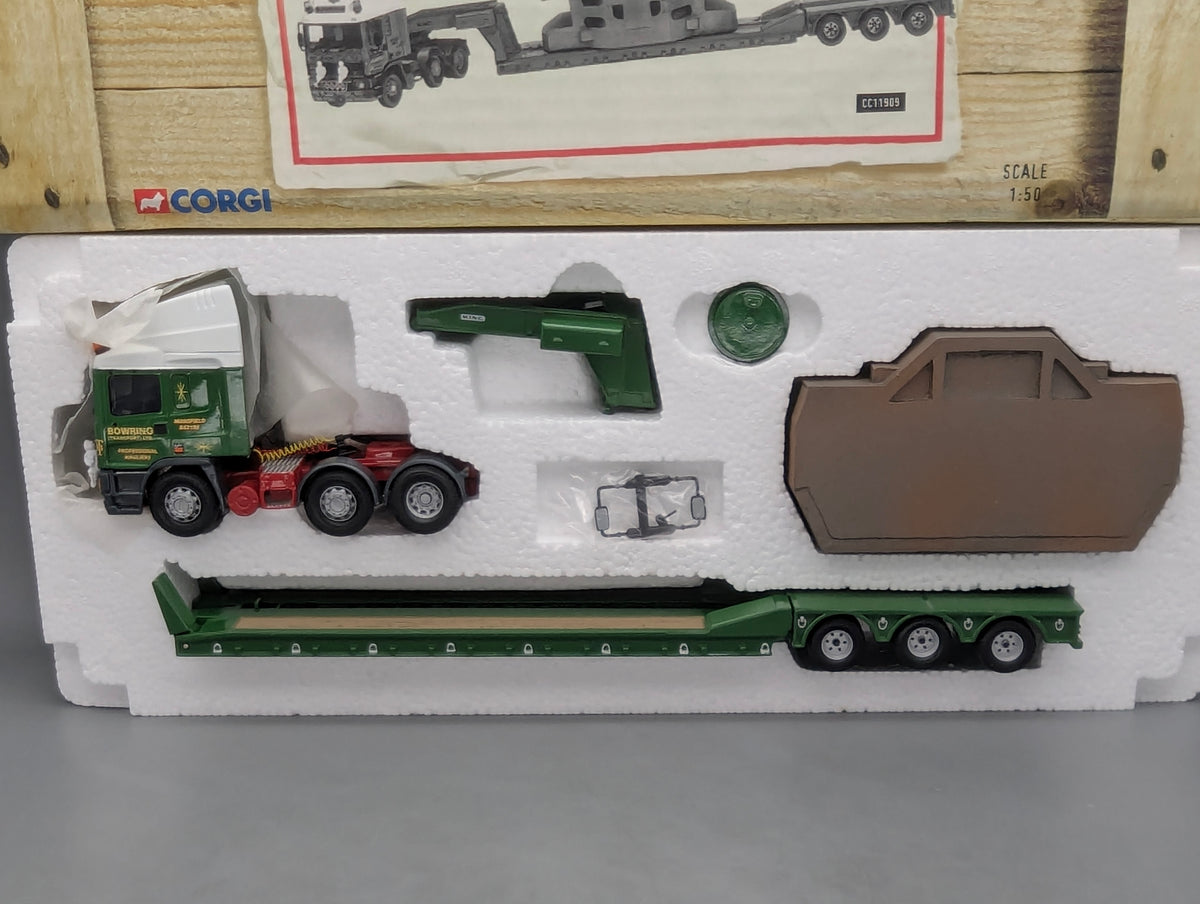 LKW Modell 1:50 Corgi Classics CC11909 ERF EC Low Loader & Steel Load mit OVP