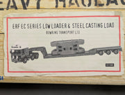 LKW Modell 1:50 Corgi Classics CC11909 ERF EC Low Loader & Steel Load mit OVP