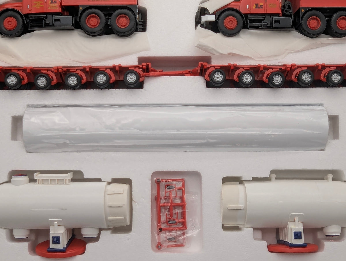 LKW Modell 1:50 Corgi Classics 31013 Scammell Contractor x2 Trailer & Load OVP