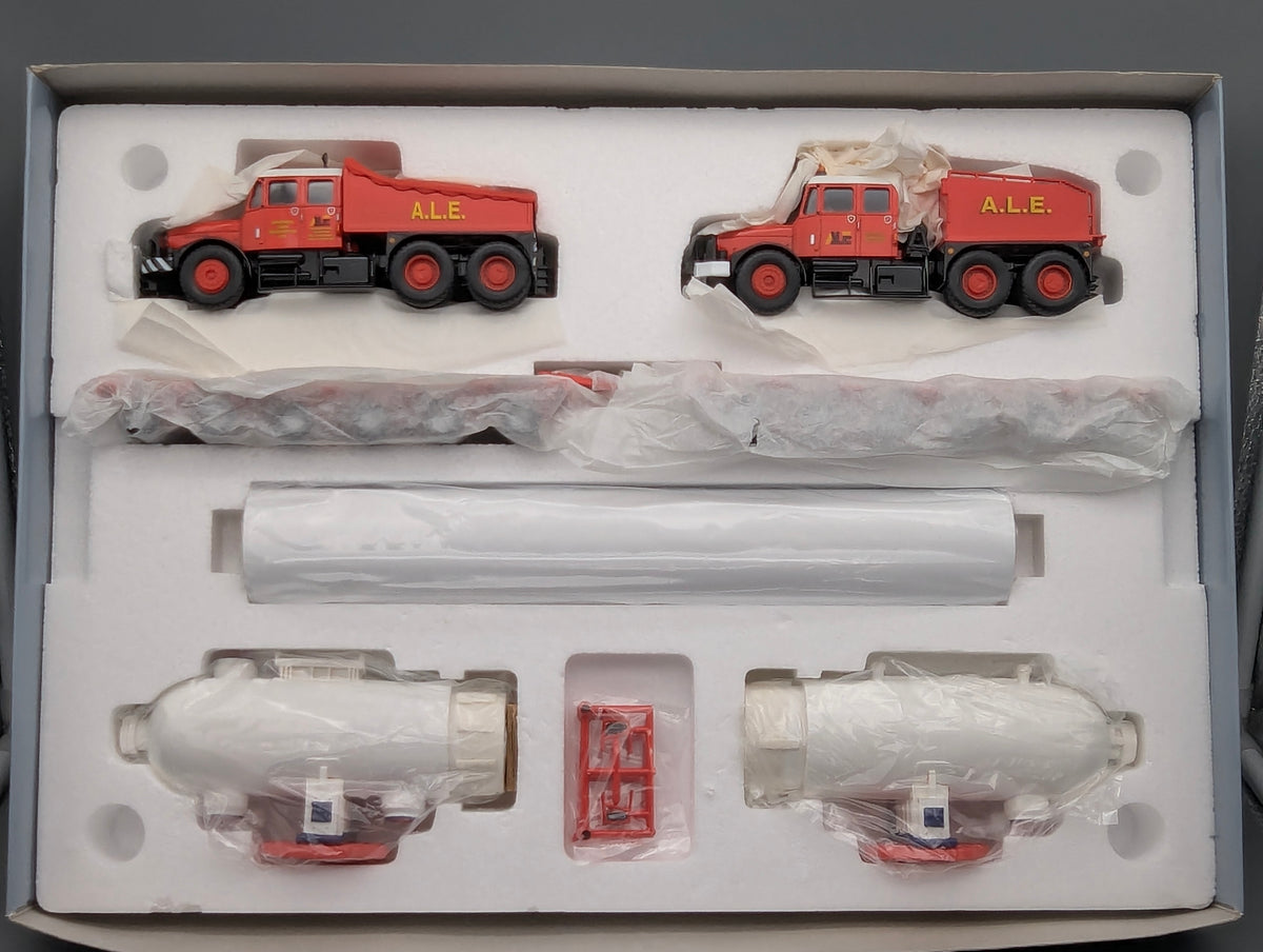 LKW Modell 1:50 Corgi Classics 31013 Scammell Contractor x2 Trailer & Load OVP
