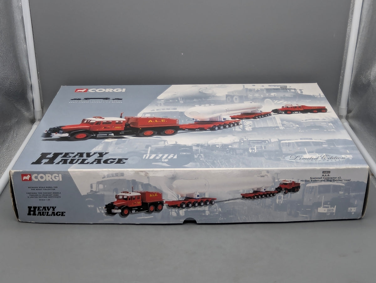 LKW Modell 1:50 Corgi Classics 31013 Scammell Contractor x2 Trailer & Load OVP