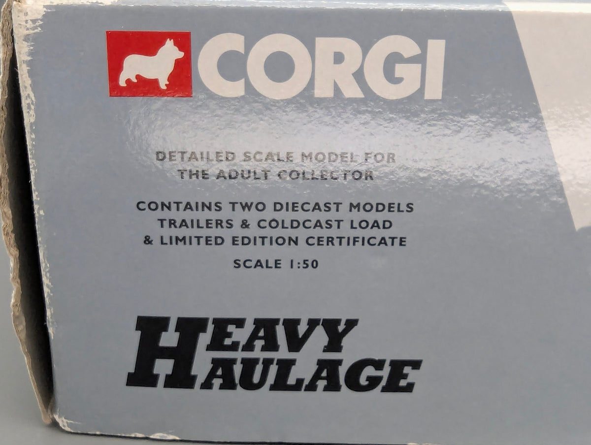 LKW Modell 1:50 Corgi Classics 31013 Scammell Contractor x2 Trailer & Load OVP