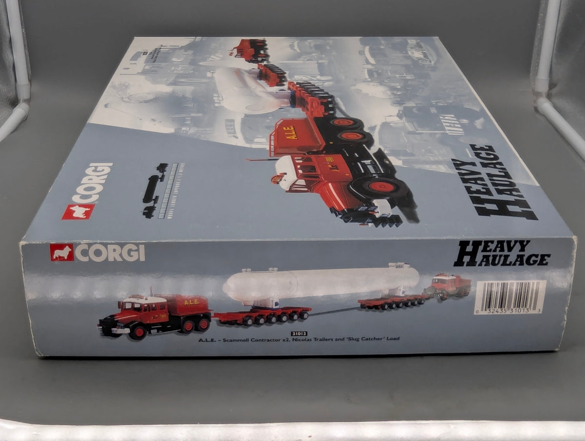 LKW Modell 1:50 Corgi Classics 31013 Scammell Contractor x2 Trailer & Load OVP