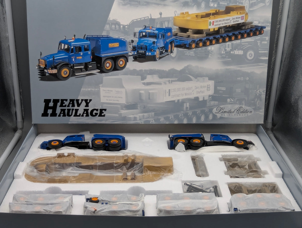 LKW Modell 1:50 Corgi Classics 18002 Scammell Contractor x2 Trailer & Load OVP