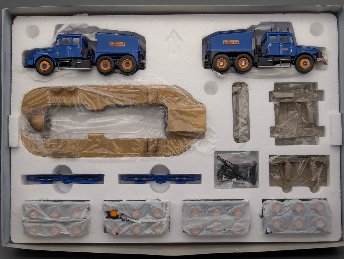 LKW Modell 1:50 Corgi Classics 18002 Scammell Contractor x2 Trailer & Load OVP
