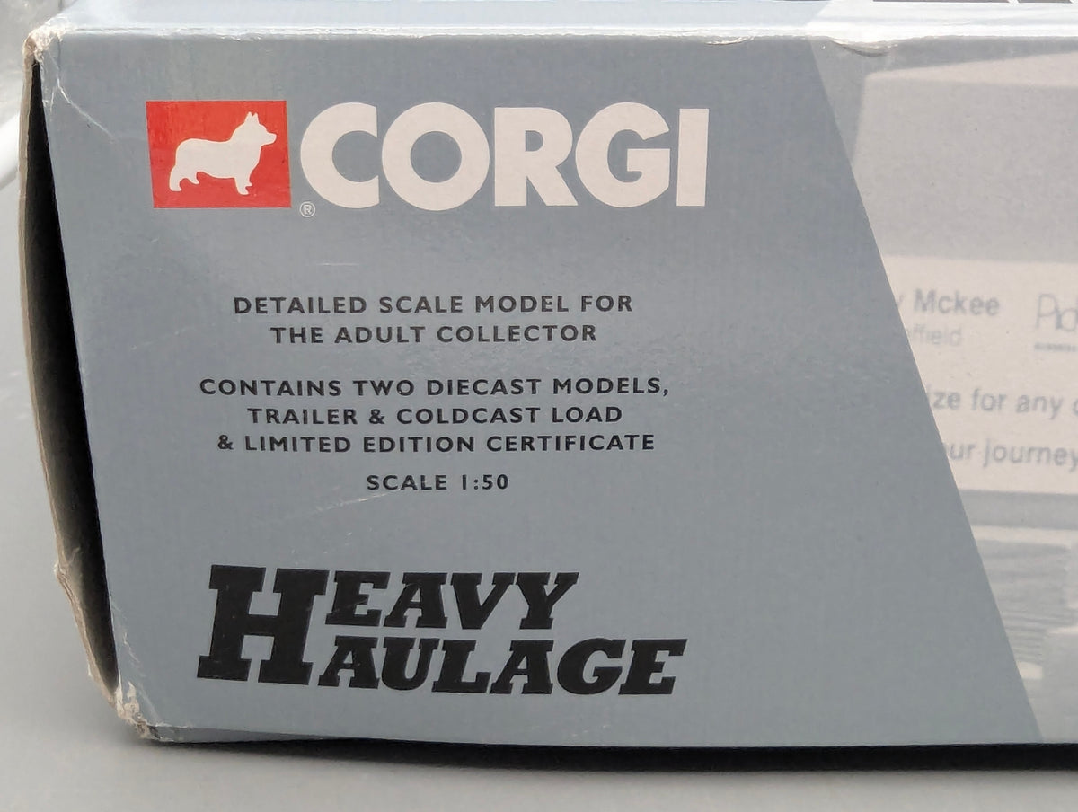 LKW Modell 1:50 Corgi Classics 18002 Scammell Contractor x2 Trailer & Load OVP
