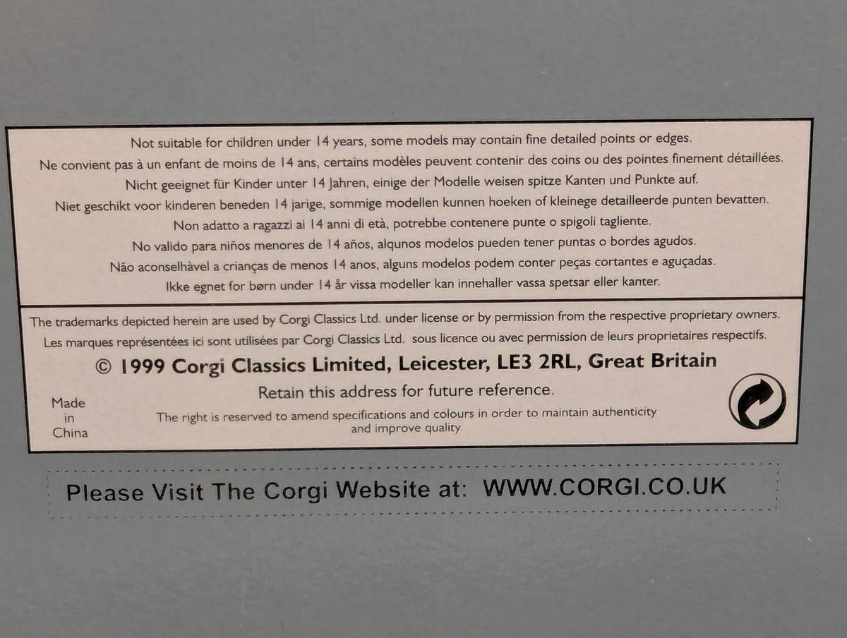 LKW Modell 1:50 Corgi Classics 18002 Scammell Contractor x2 Trailer & Load OVP
