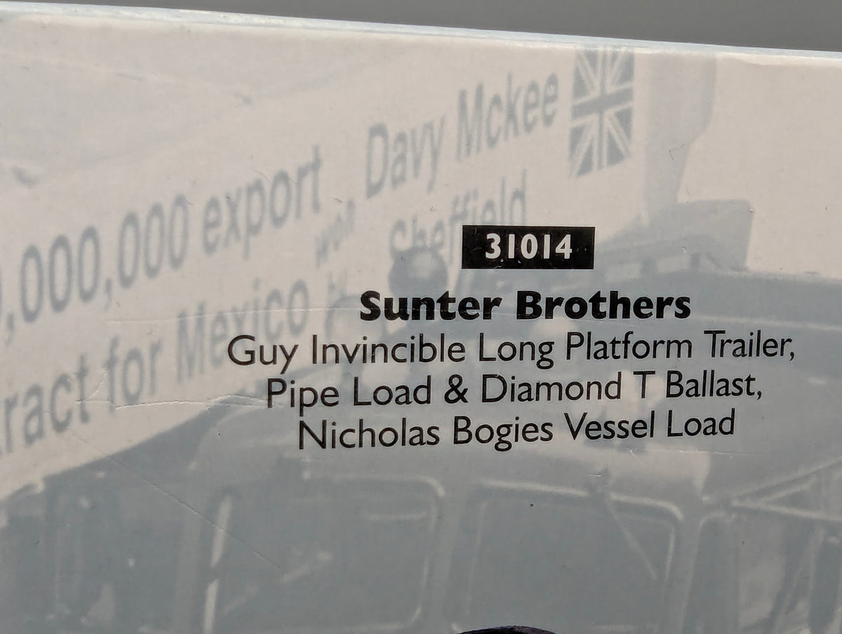 LKW Modell 1:50 Corgi Classics 31014 Guy Invincible Trailer & Diamond & Load OVP