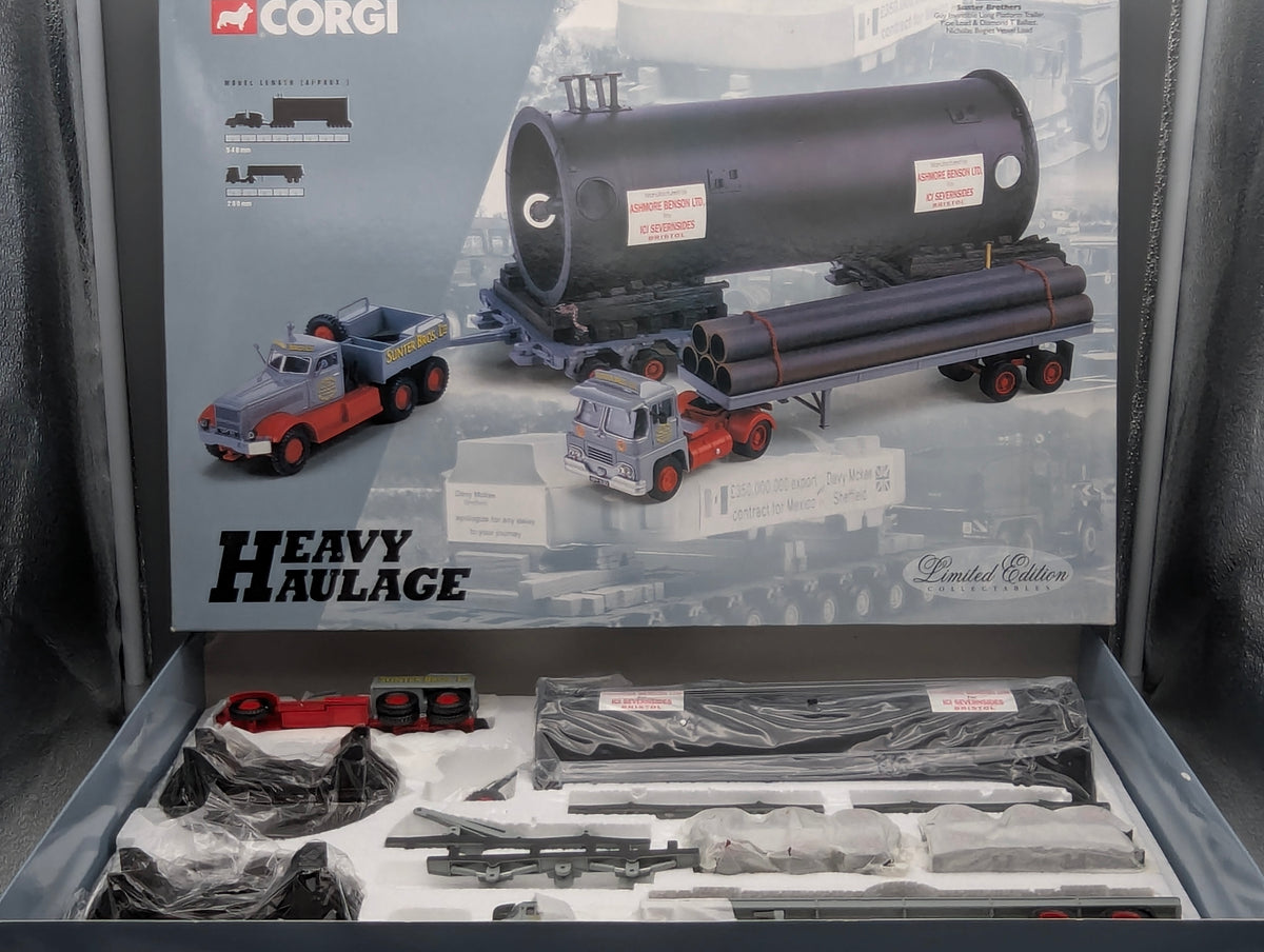 LKW Modell 1:50 Corgi Classics 31014 Guy Invincible Trailer & Diamond & Load OVP