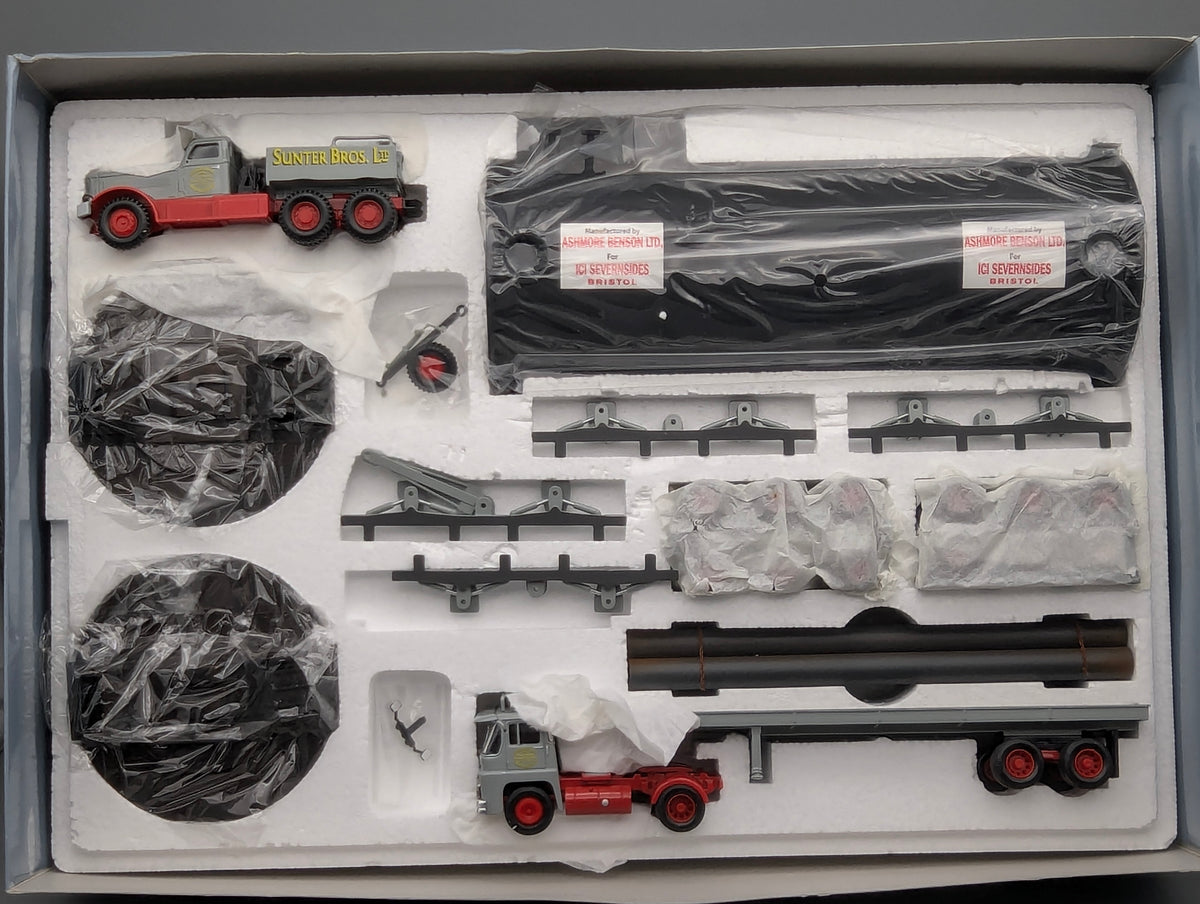 LKW Modell 1:50 Corgi Classics 31014 Guy Invincible Trailer & Diamond & Load OVP
