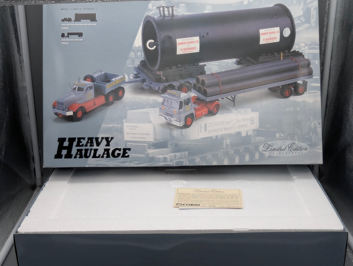 LKW Modell 1:50 Corgi Classics 31014 Guy Invincible Trailer & Diamond & Load OVP