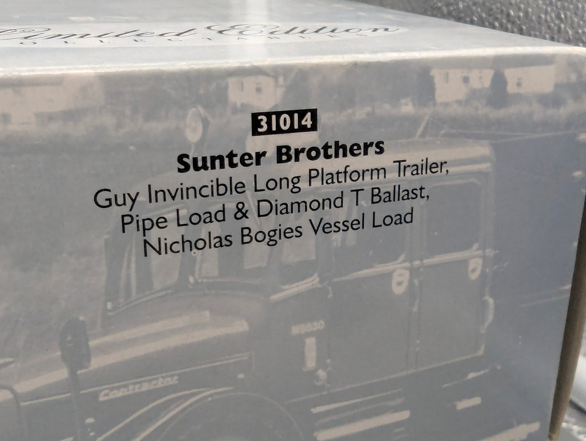 LKW Modell 1:50 Corgi Classics 31014 Guy Invincible Trailer & Diamond & Load OVP