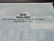 LKW Modell 1:50 Corgi Classics 18003 Wynns Scammell Contractor x 2 Trailer OVP