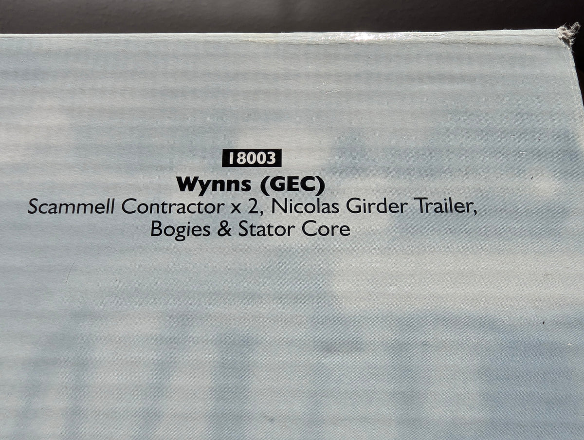 LKW Modell 1:50 Corgi Classics 18003 Wynns Scammell Contractor x 2 Trailer OVP