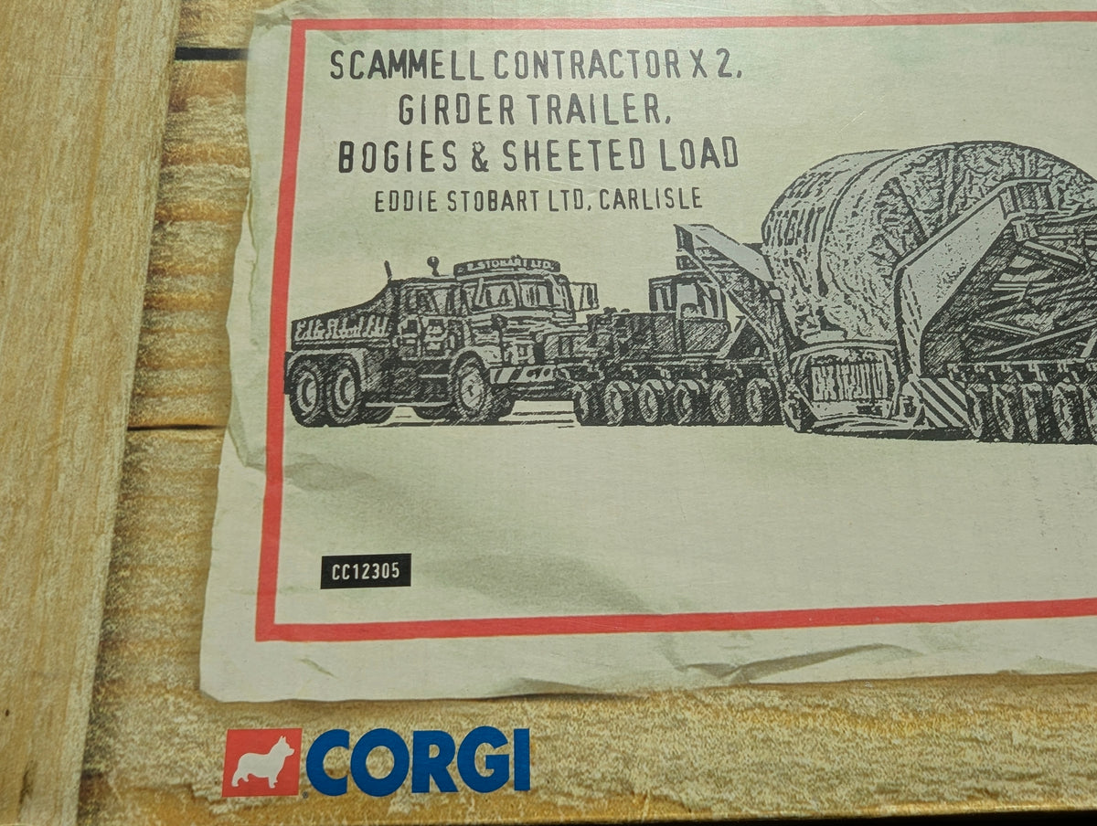 LKW Modell 1:50 Corgi Classics CC12305 Stobart Ltd. Scammell Contractor x 2 OVP
