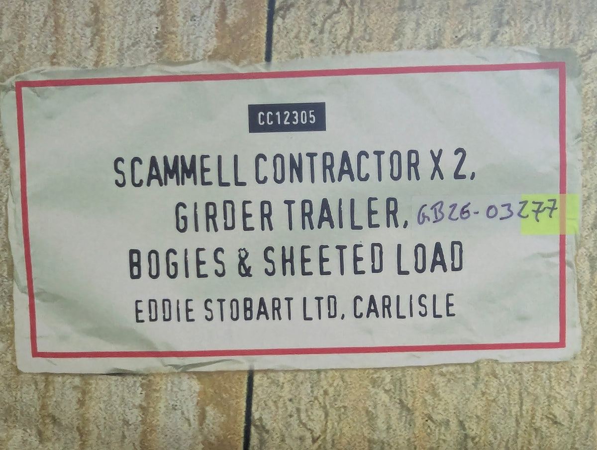LKW Modell 1:50 Corgi Classics CC12305 Stobart Ltd. Scammell Contractor x 2 OVP