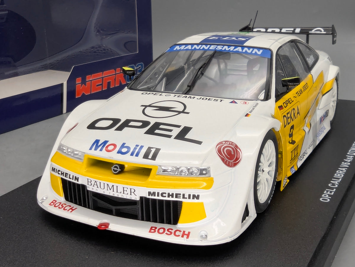 Modellautos 1:18 Werk83 Opel Calibra V6 4x4 DTM/ITC #9 Reuter mit OVP