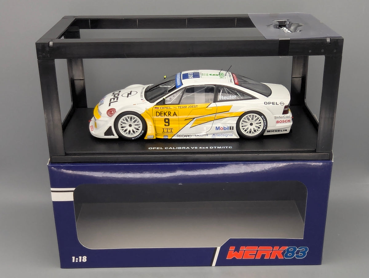 Modellautos 1:18 Werk83 Opel Calibra V6 4x4 DTM/ITC #9 Reuter mit OVP